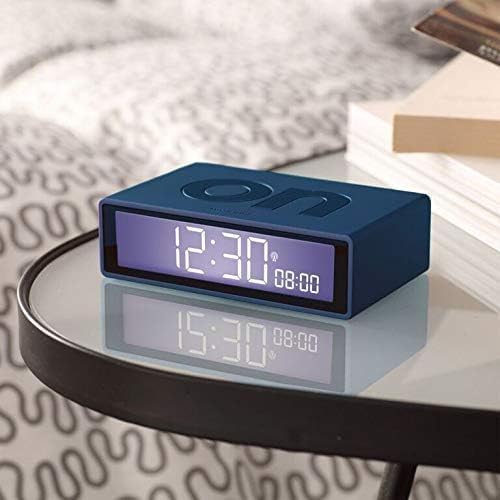 Lexon FLIP+ Radio-controlled reversible LCD Alarm Clock