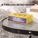 Lexon FLIP+ Radio-controlled reversible LCD Alarm Clock