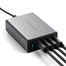 Satechi 165W USB-C 4-Port PD GaN Charger - Space Gray