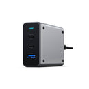 Satechi 100W USB-C PD Compact GaN Charger - Space Gray