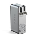 Satechi 108W USB-C 3-Port GaN Wall Charger - Space Gray