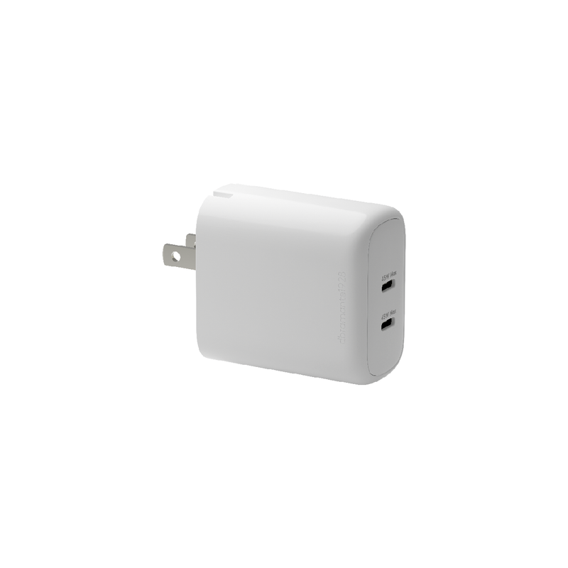 Dbramante1928 Re-charge Wall Charger 2 x USB-C 45W