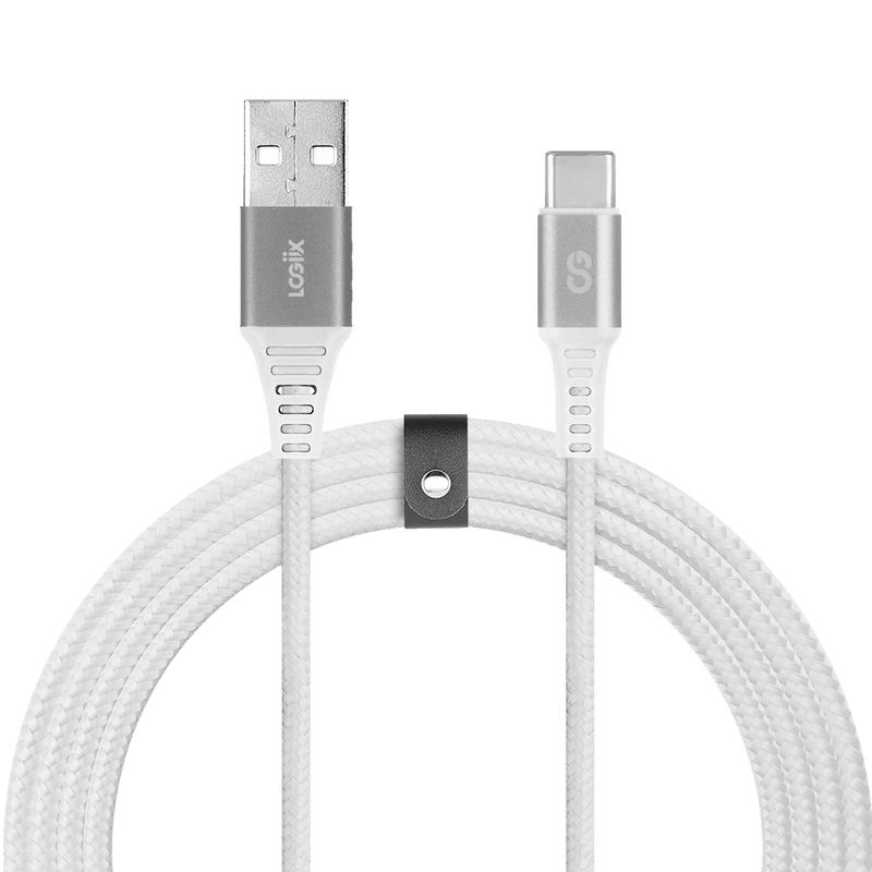 LOGiiX Piston Connect Braid Eco USB-A to USB-C