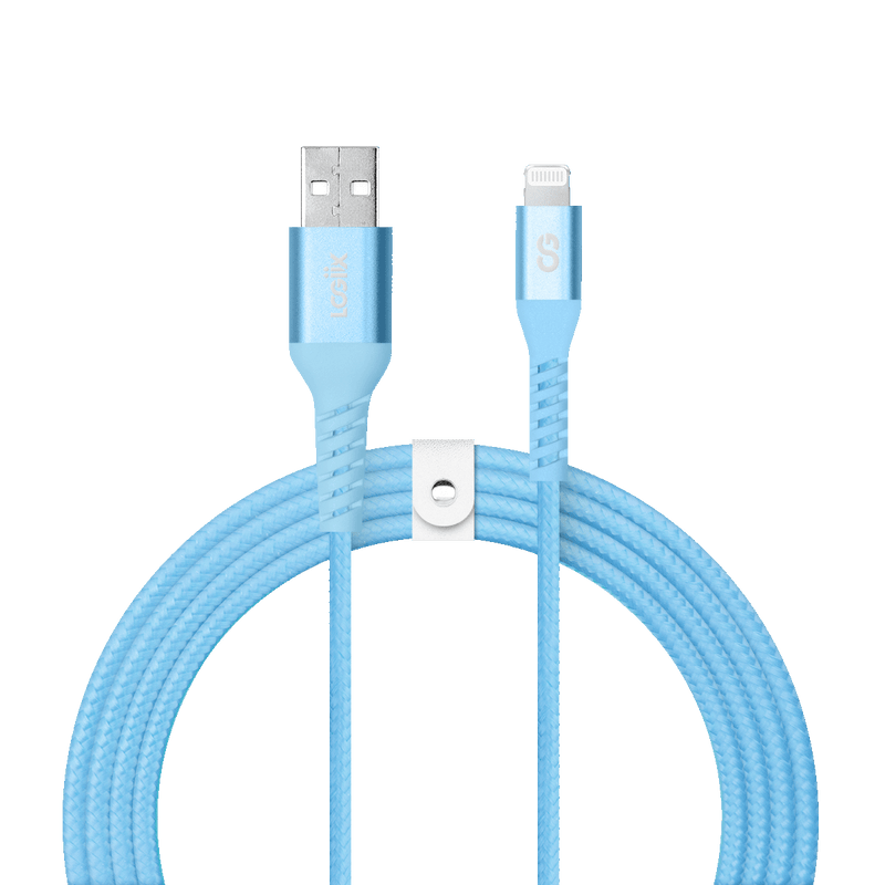 LOGiiX Vibrance Braid 1.2M USB-A to Lightning