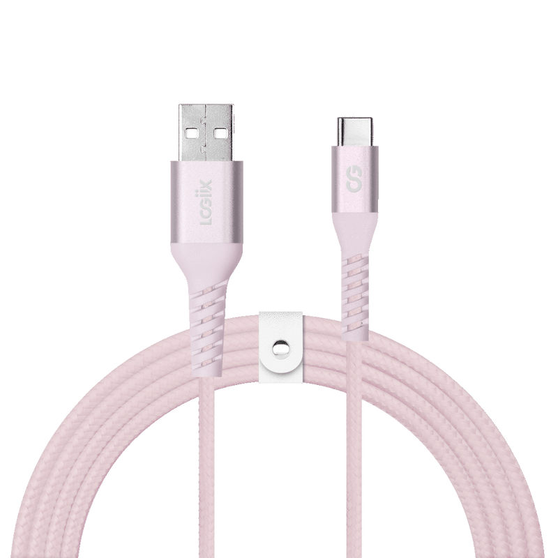 LOGiiX Vibrance Braid 1.2M USB-A to USB-C