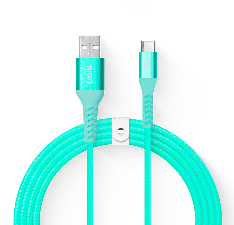 LOGiiX Vibrance Braid 1.2M USB-A to USB-C