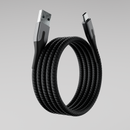 STATIK MagStack USB-A to USB-C Braided 3FT Cable