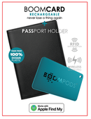 Boompods Passport Holder with Boomcard Wireless & RFID Protection