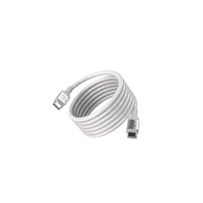 Scosche STRIKELINE™ Braided Magnetic Cable USB-C to USB-C 6ft