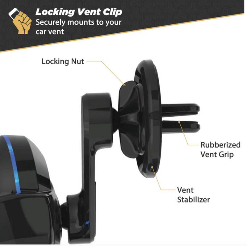 Scosche MagicGrip Vent- Black