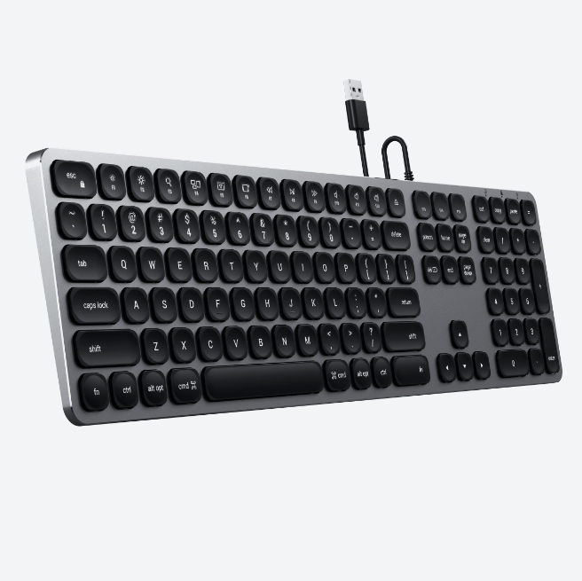 Satechi Aluminum Wired Keyboard