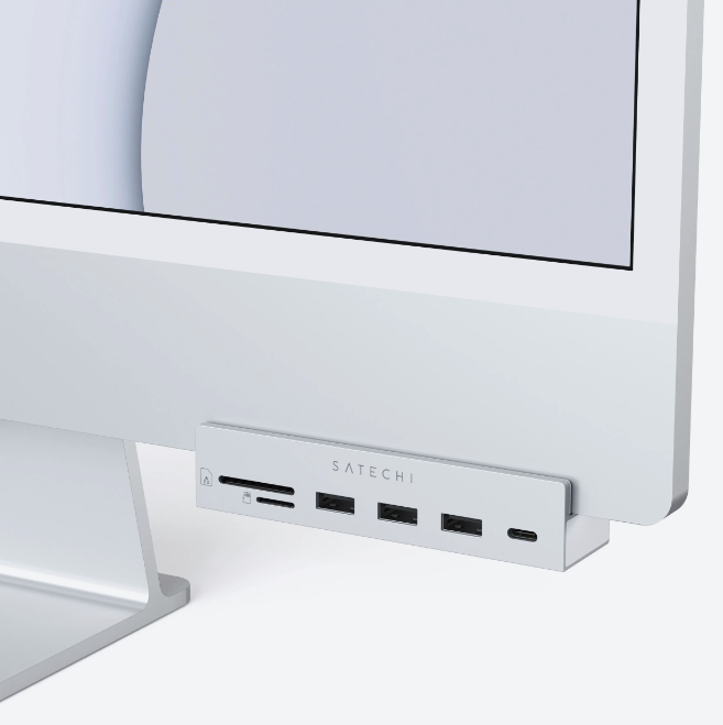 Satechi USB-C Clamp Hub for 24in iMac