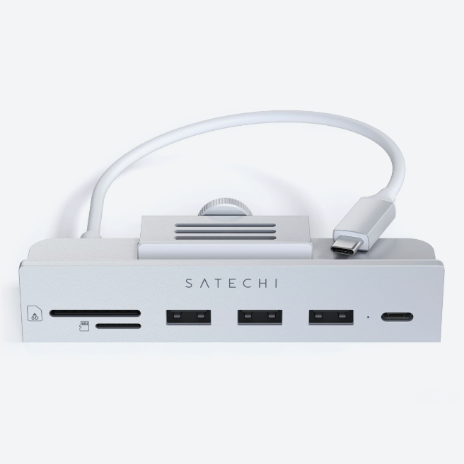 Satechi USB-C Clamp Hub for 24in iMac