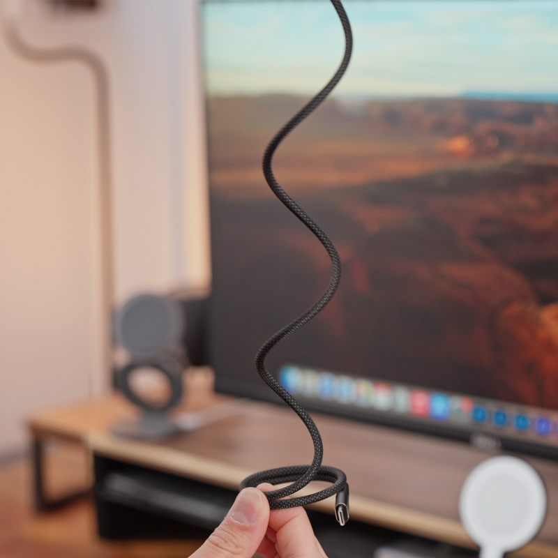 STATIK MagStack Pro USB-C to USB-C Braided 3FT Cable